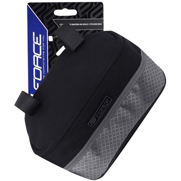 Geanta pe ghidon Force Roller negru/gri