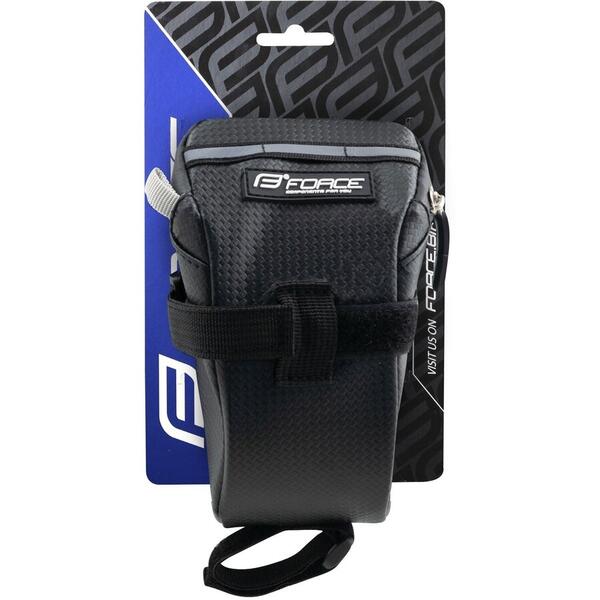 Borseta Sa Force Fancy velcro neagra