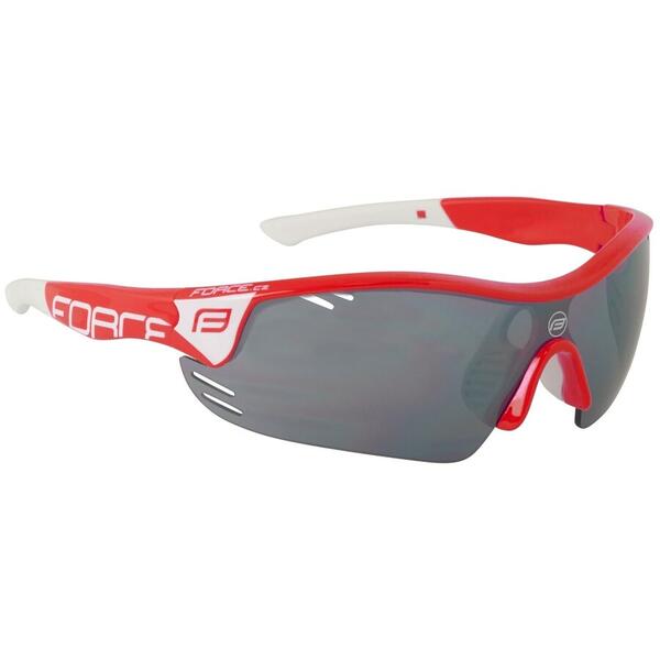 Ochelari Force Race Pro rosii lentila negru laser