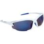 Ochelari sport Force Light albi lentila albastru laser