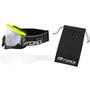 Ochelari Force GRIME negru-fluo lentile transparente + 10 tear offs