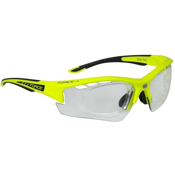 Ochelari Force Ride Pro Fluo Fotocromatici, cu clips de lentile