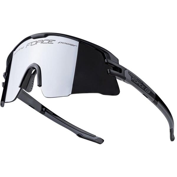 Ochelari Force Ambient, negru/gri, lentila neagra