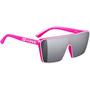 Ochelari Force Scope roz/alb, lentila neagra oglinda