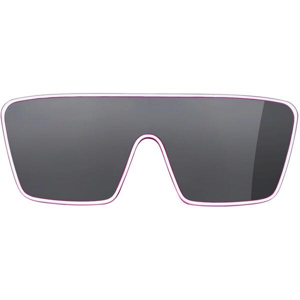 Ochelari Force Scope roz/alb, lentila neagra oglinda