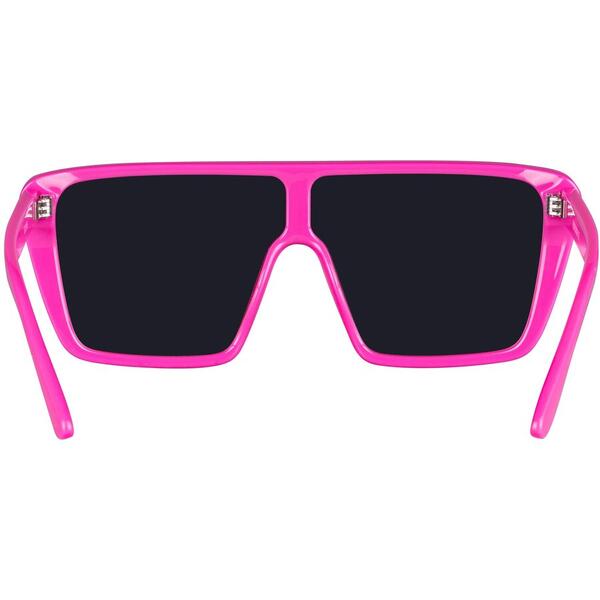 Ochelari Force Scope roz/alb, lentila neagra oglinda