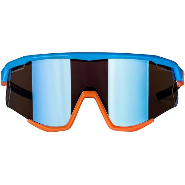 Ochelari Force Sonic albastru/portocaliu, lentila albastra oglinda