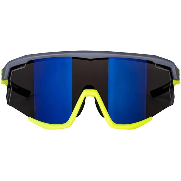 Ochelari Force Sonic gri/fluo, lentila albastra oglinda