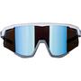 Ochelari Force Sonic alb/gri, lentila albastra oglinda