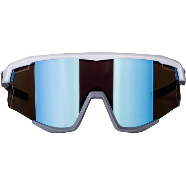 Ochelari Force Sonic alb/gri, lentila albastra oglinda