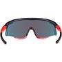 Ochelari Force Sonic negru/rosu, lentila rosie oglinda