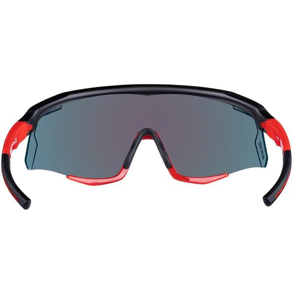 Ochelari Force Sonic negru/rosu, lentila rosie oglinda