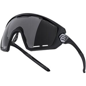 Ochelari Force Ombro Plus negru mat, lentila neagra