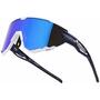 Ochelari Force Creed albastru/alb, lentila revo albastra