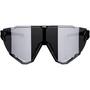 Ochelari Force Creed negru, lentila neagra oglinda