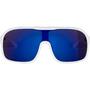 Ochelari Force Mondo alb mat, lentila albastra
