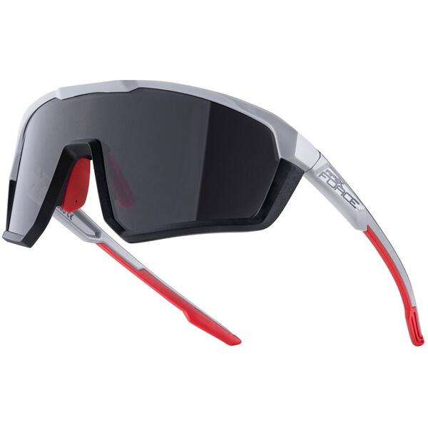 Ochelari Force Apex negru/gri, lentila negru contrast