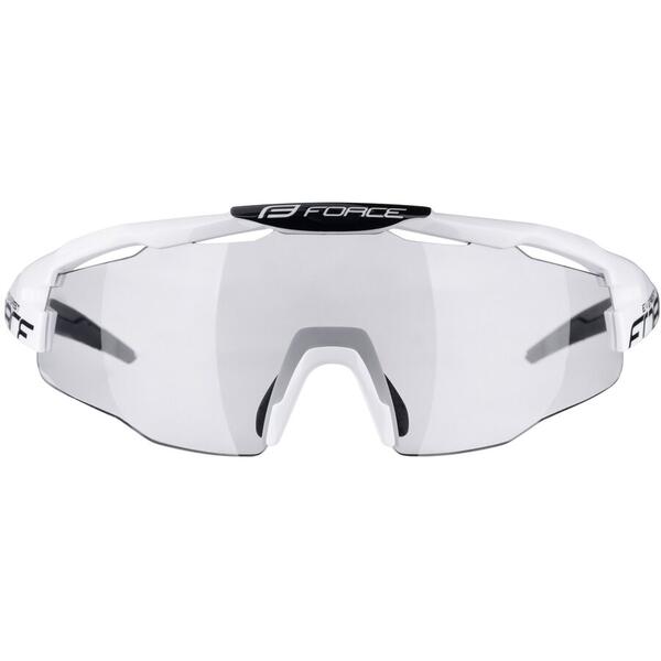 Ochelari Force Everest alb/negru, lentila fotocromata