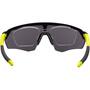 Ochelari Force Enigma negru/fluo mat, lentila neagra