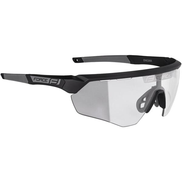 Ochelari Force Enigma negru/gri mat, lentila fotocromata