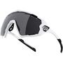 Ochelari Force Ombro alb mat, lentila neagra