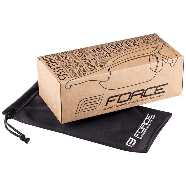 Ochelari Force Ombro fluo mat, lentila negru laser