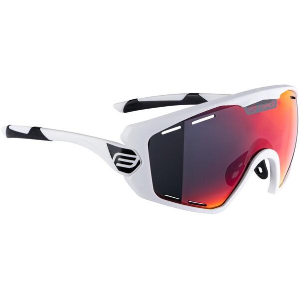 Ochelari Force Ombro Plus alb mat, lentila rosie