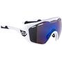 Ochelari Force Ombro Plus alb mat, lentila albastra laser