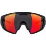 Ochelari Force Ombro Plus negru mat, lentila rosie