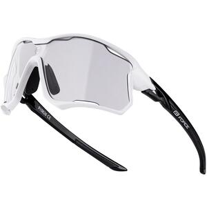 Ochelari Force Edie, alb/negru, lentila fotocromata