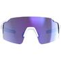 Ochelari BBB BSG-70 FullView HC lentile albastre tip oglinda alb mat