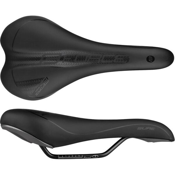 Sa bicicleta Force Sure negru/argintiu