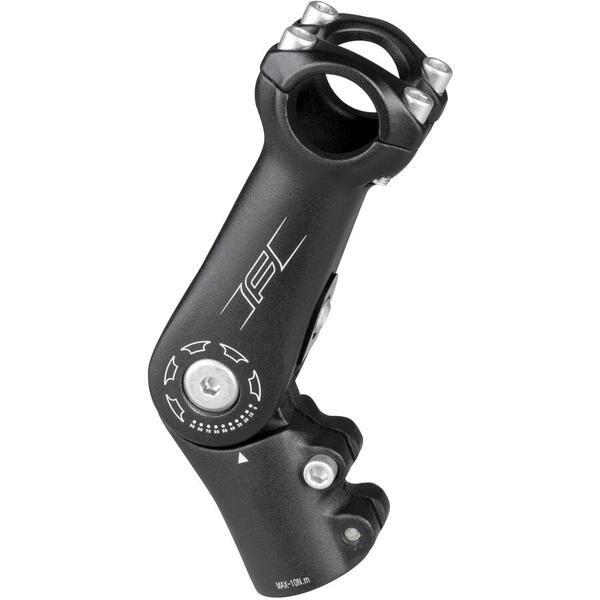 Pipa Pipa Force 6.3 25.4/90mm ajustabila negru mat