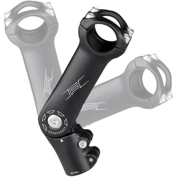 Pipa Pipa Force S6.3 31.8/90mm reglabila Al, neagra