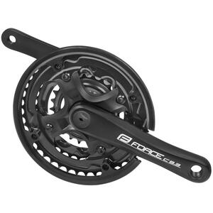 Pedalier Force C8.3 Al 42/34/24T 152mm negru