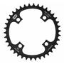 Foaie angrenaj Placa pedalier KMC 38T BCD104 AL7075 Neagra