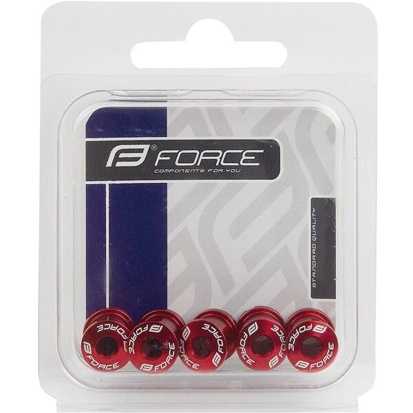 Angrenaj Suruburi Angrenaj Force Aluminiu Rosii M8x8.5