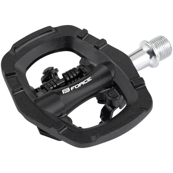 Pedale Force Select MTB/SPD cu rulmenti, negre