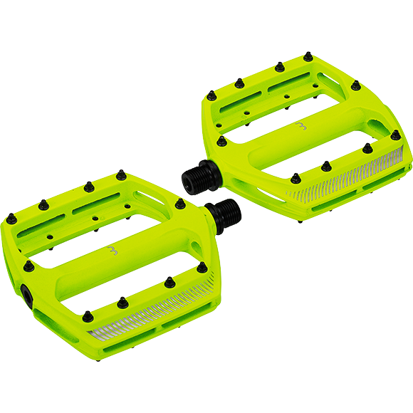 Pedale BBB CoolRide BPD-3604 galben fluo