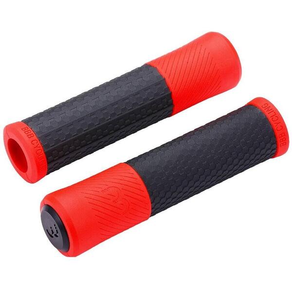 Gripuri BBB Viper 130mm Negru/Rosu