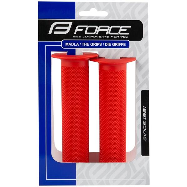 Mansoane Force BMX 130, cauciuc, Rosii