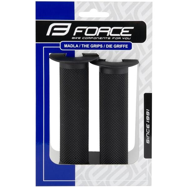 Mansoane Force BMX 130, cauciuc, negre