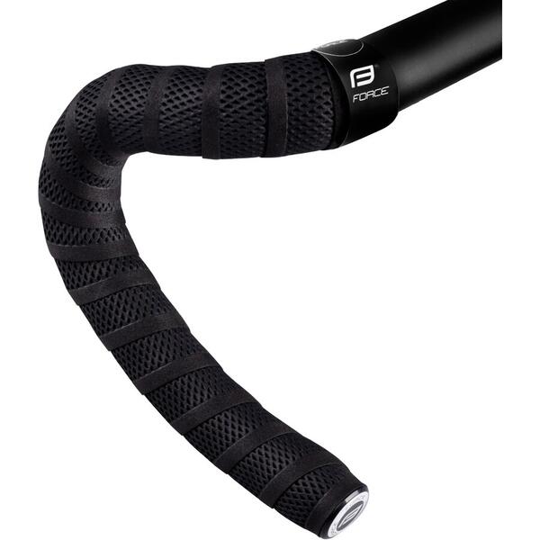Benzi de ghidon perforate Force Eva, negre