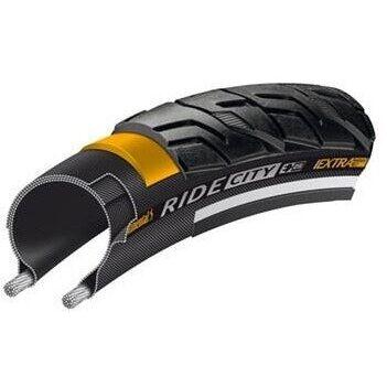Cauciuc Continental Ride City Reflex 37-622 (28*1.4) negru/maro