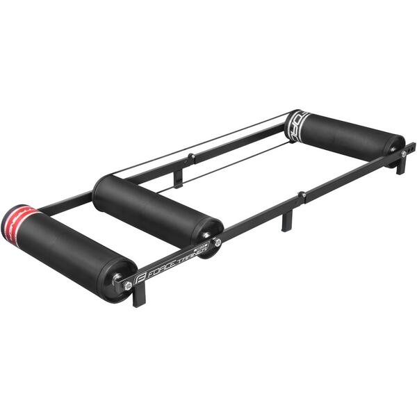 Rulou antrenament Force Otel/Plastic Negru