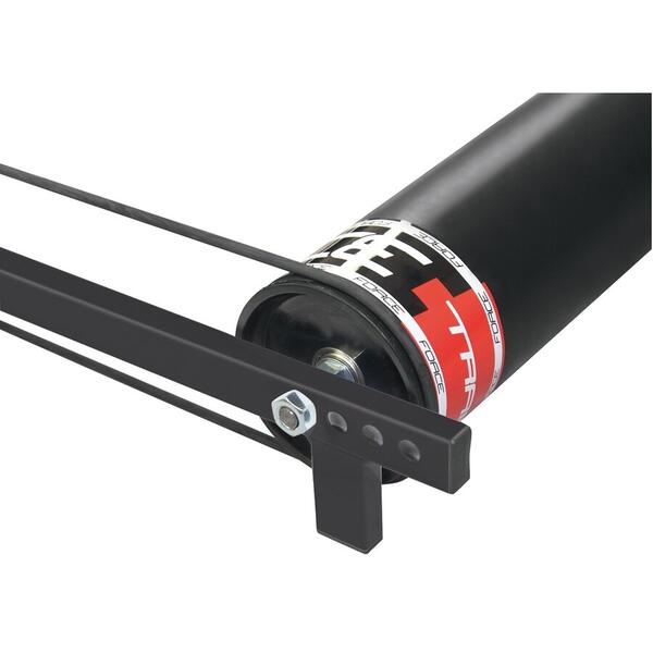 Rulou antrenament Force Otel/Plastic Negru