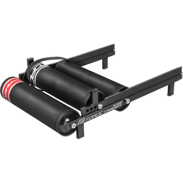 Rulou antrenament Force Otel/Plastic Negru