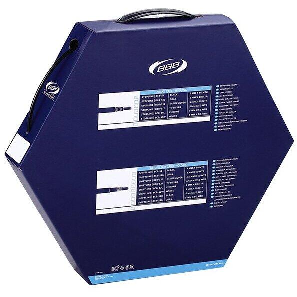 Furtun hidraulic BBB Hydroline BCB-201 5x2.3 mm Shimano negru 50 metri