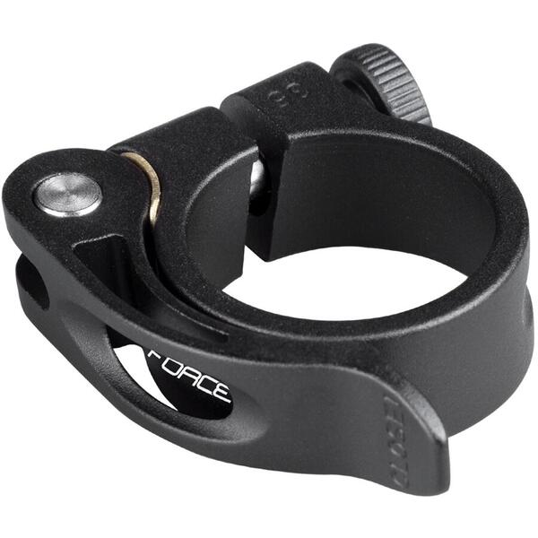 Tija sa Colier Force cu clema C4.4 34.9 mm, Al, negru mat