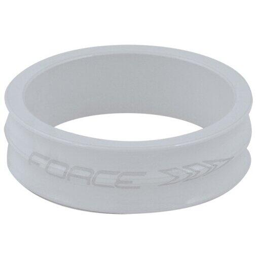 Distantier furca Force 1.1/8 10mm alb
